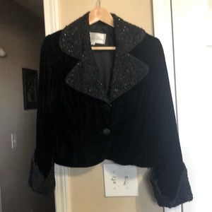 NWOT Gorgeous beaded jacket by Oscar de la Renta.